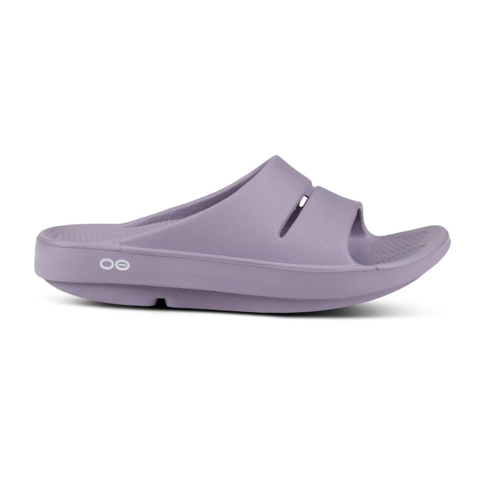 OOFOS OOahh Papucs Sandal Lila | HB27CQQ