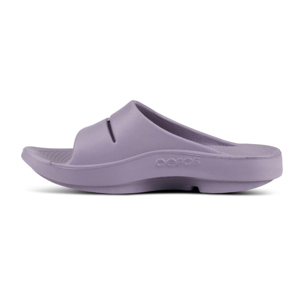 OOFOS OOahh Papucs Sandal Lila | HB27CQQ