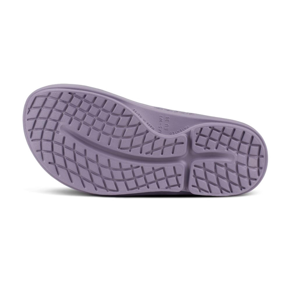 OOFOS OOahh Papucs Sandal Lila | HB27CQQ