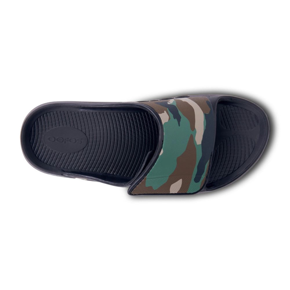 OOFOS OOahh Sport Flex Sandal Camo | AD5PSX7