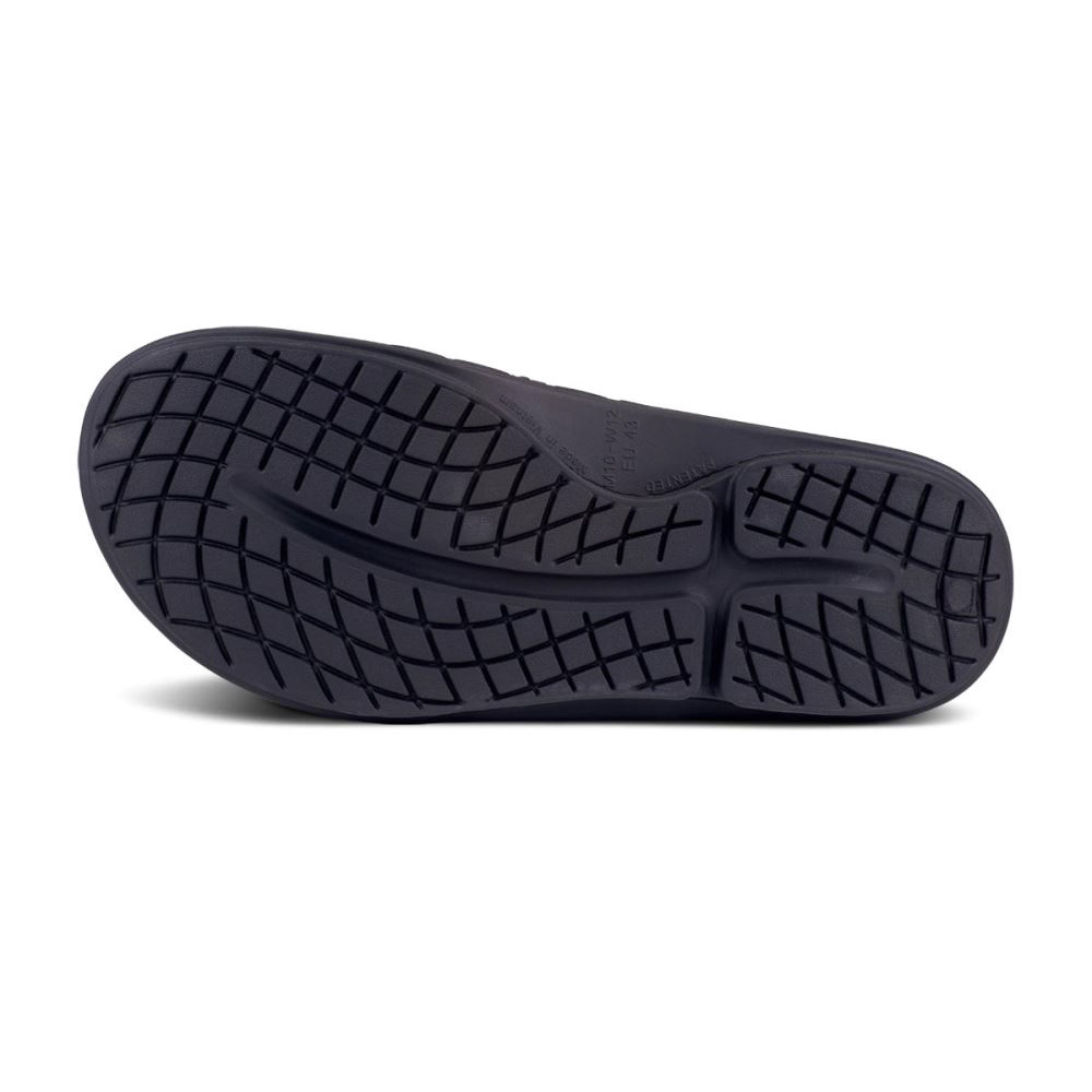 OOFOS OOahh Sport Flex Sandal Fekete | JC6VRE3