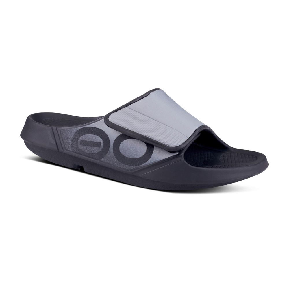 OOFOS OOahh Sport Flex Sandal Szürke | 0NR08TX