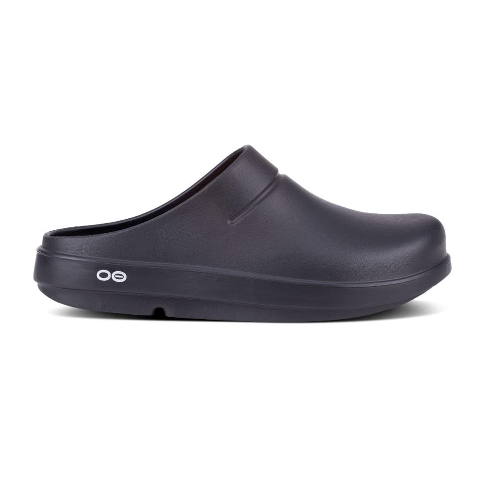 OOFOS OOcloog Clog Fekete | 0F1Y65T