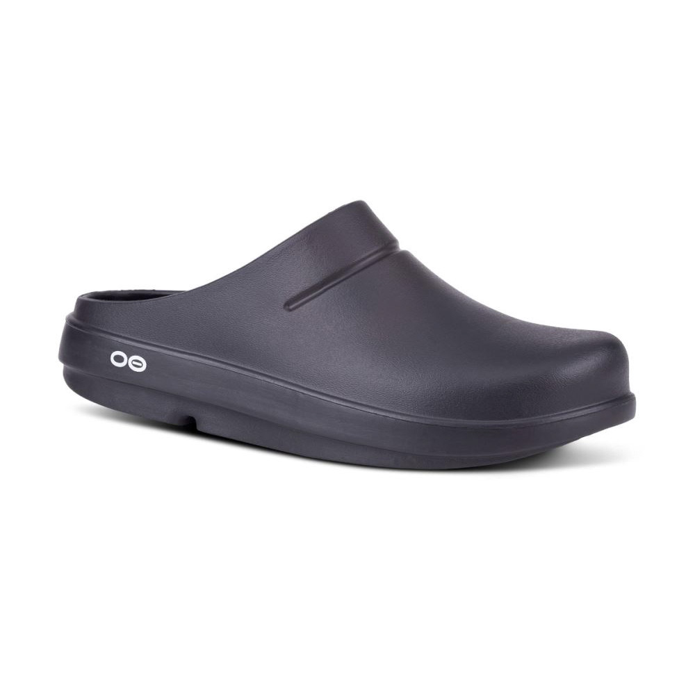 OOFOS OOcloog Clog Fekete | 0F1Y65T