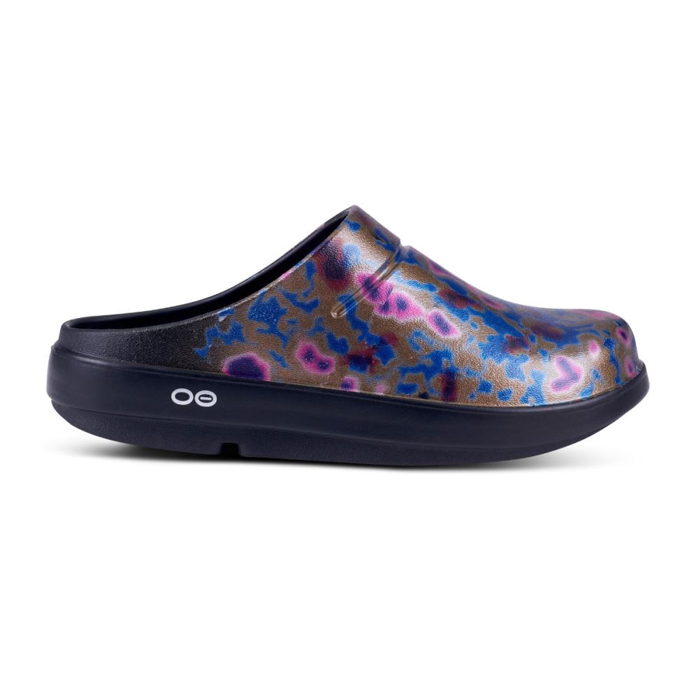 OOFOS OOcloog Limited Edition Clog Fekete | B46NK1B