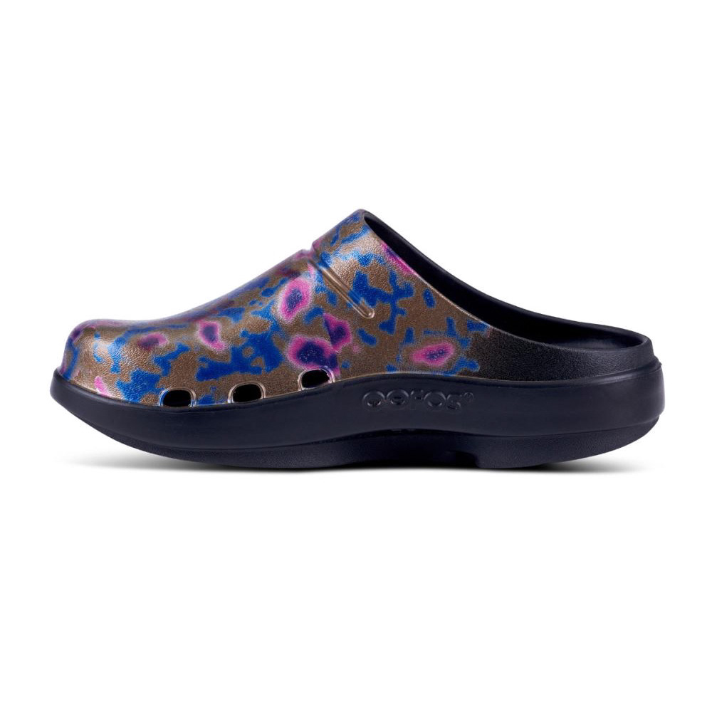 OOFOS OOcloog Limited Edition Clog Fekete | B46NK1B