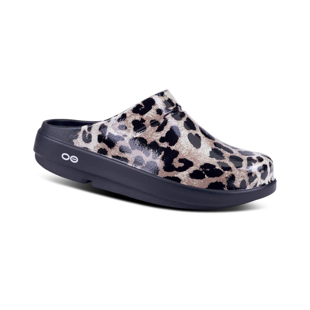 OOFOS OOcloog Limited Edition Clog Fekete | VNYYT8J