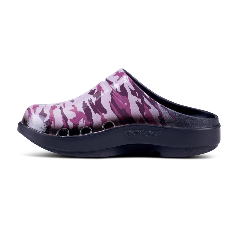 OOFOS OOcloog Limited Edition Clog Lila Camo | STIHIVK