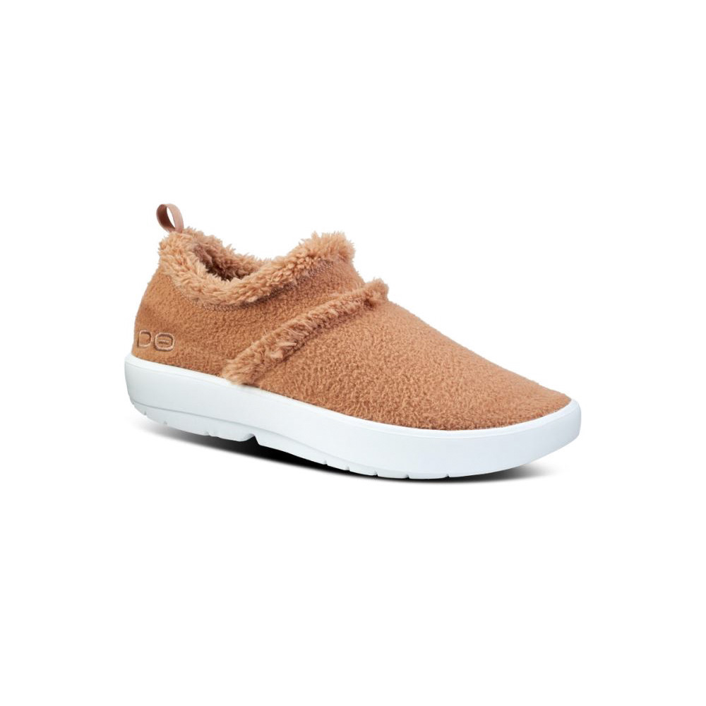 OOFOS OOcoozie Low Shoe Barna | FDEN1UG