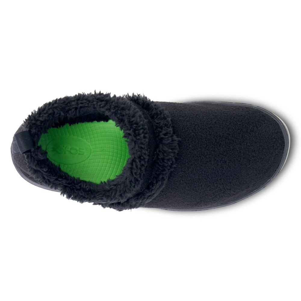 OOFOS OOcoozie Low Shoe Fekete | 9WHPF4O