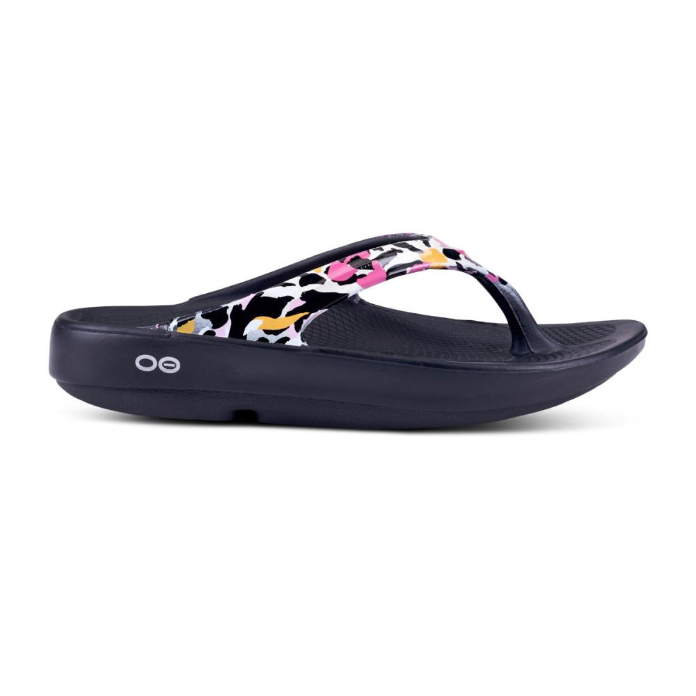 OOFOS OOlala Limited Sandal Fekete | B4QO5FF