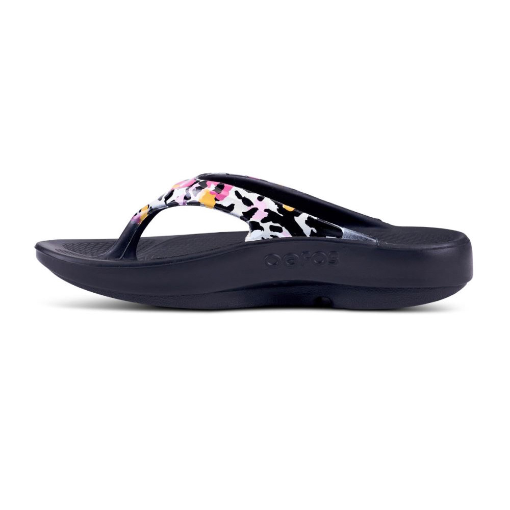 OOFOS OOlala Limited Sandal Fekete | B4QO5FF