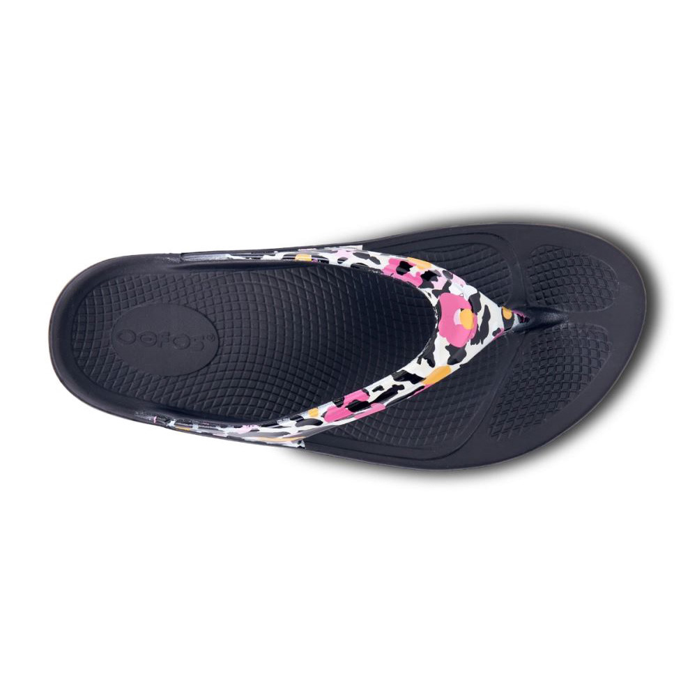 OOFOS OOlala Limited Sandal Fekete | B4QO5FF