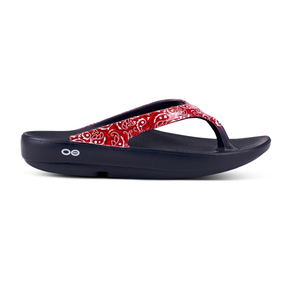 OOFOS OOlala Limited Sandal Piros | 6EIMK2F