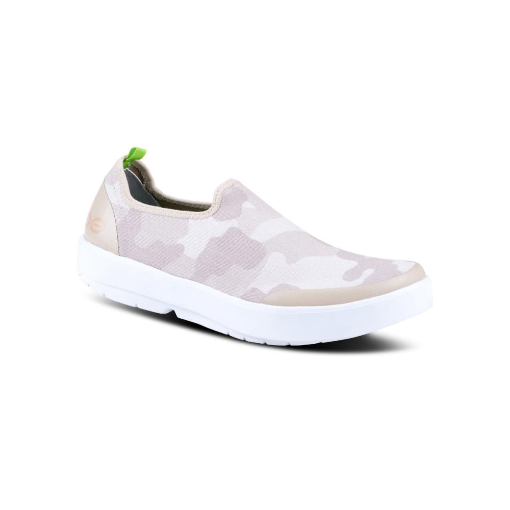 OOFOS OOmg eeZee Low Shoe Barna Camo | 45J5W5P