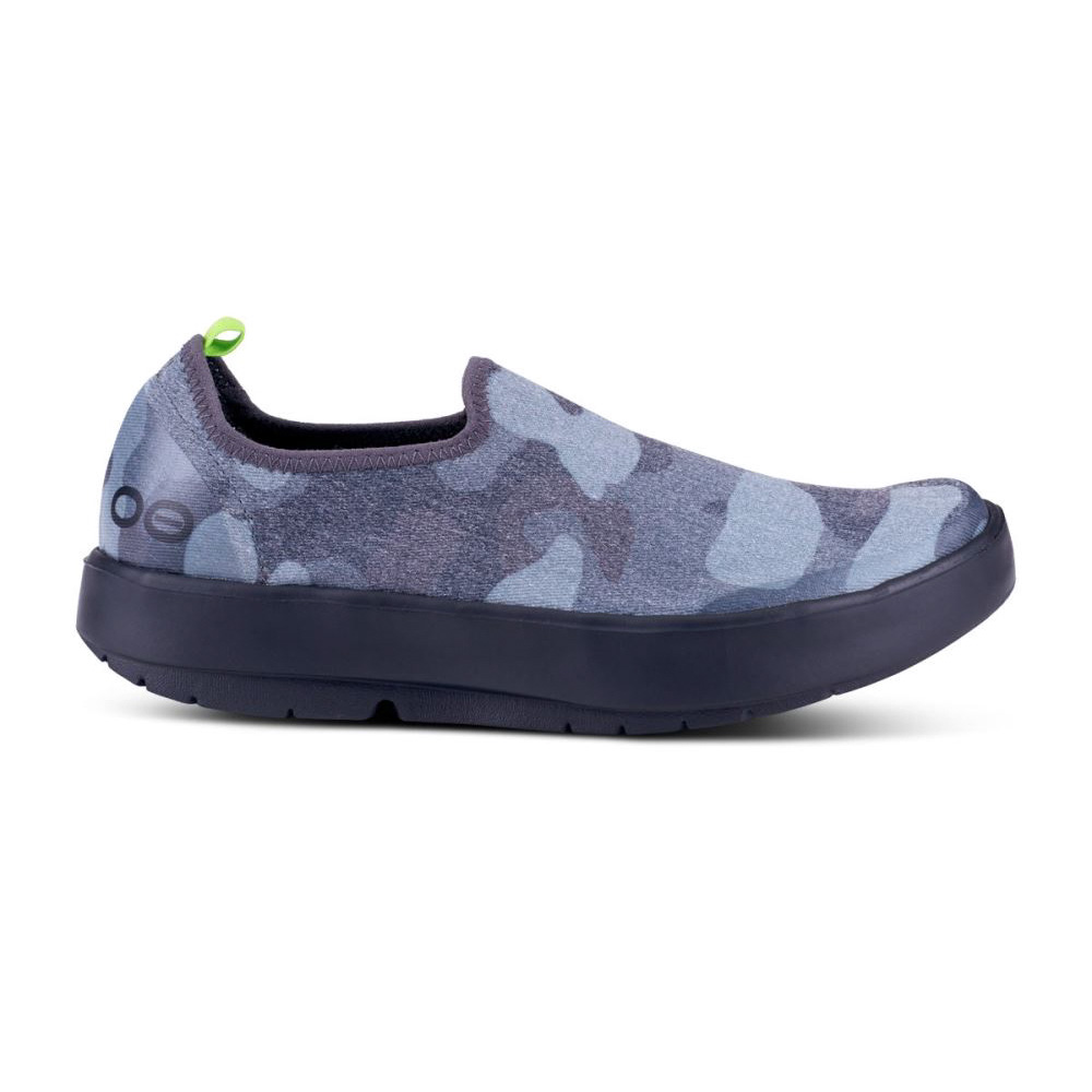 OOFOS OOmg eeZee Low Shoe Fekete Camo | QXH9GO9