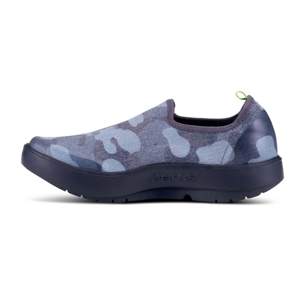 OOFOS OOmg eeZee Low Shoe Fekete Camo | QXH9GO9