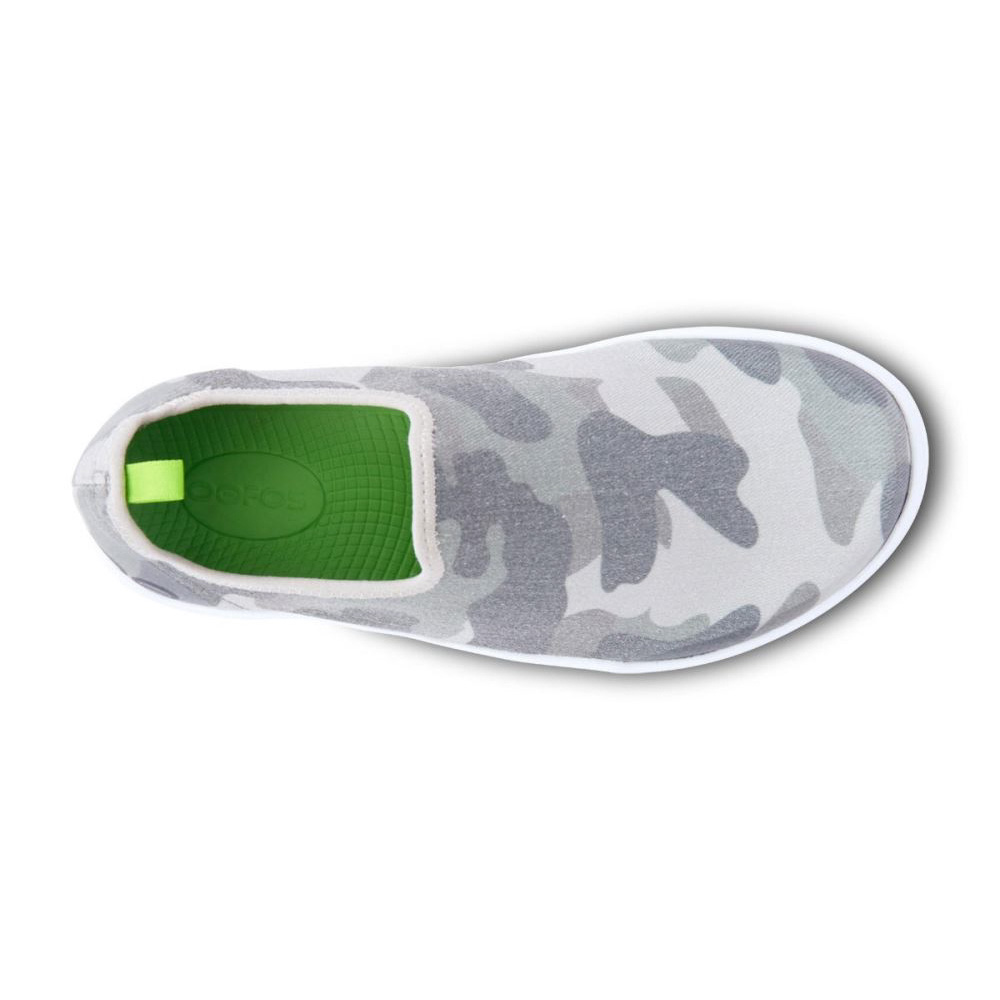 OOFOS OOmg eeZee Low Shoe Zöld Camo | MZBBBSP