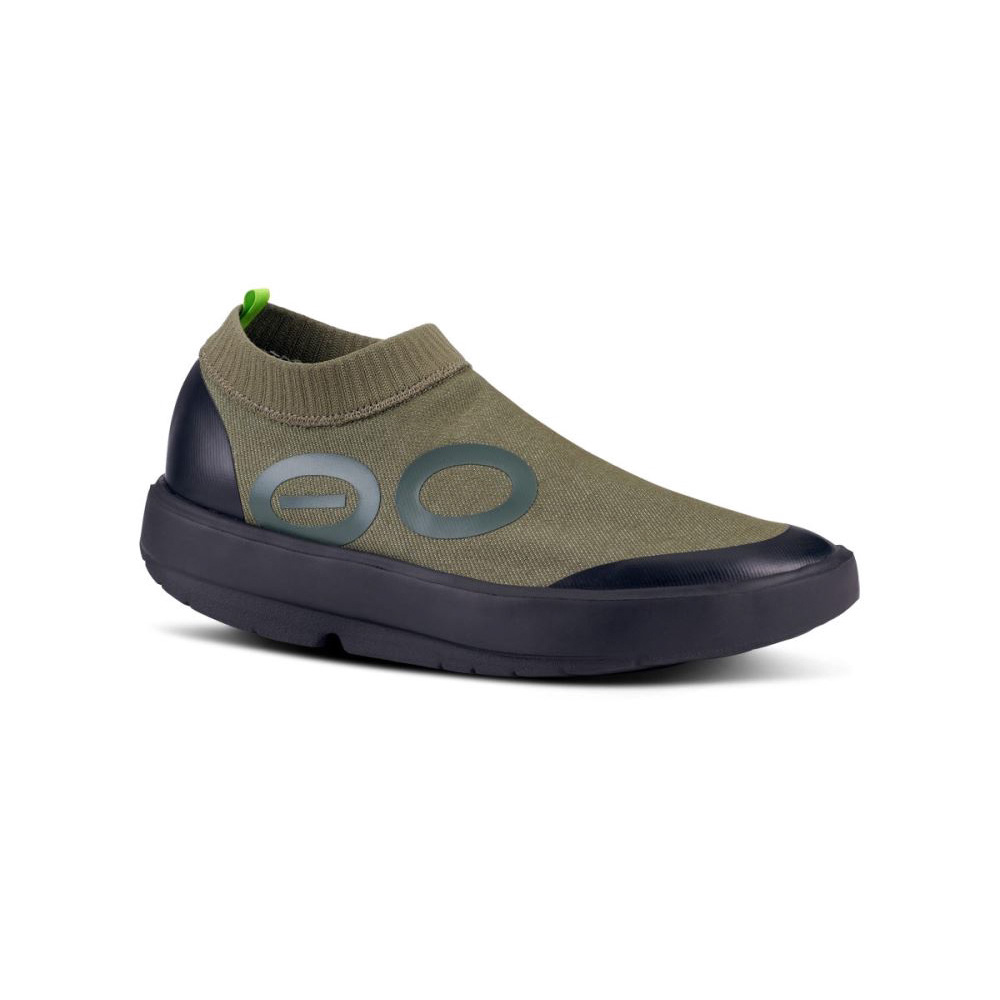 OOFOS OOmg eeZee Mid Shoe Fekete Zöld | 5EBZX50