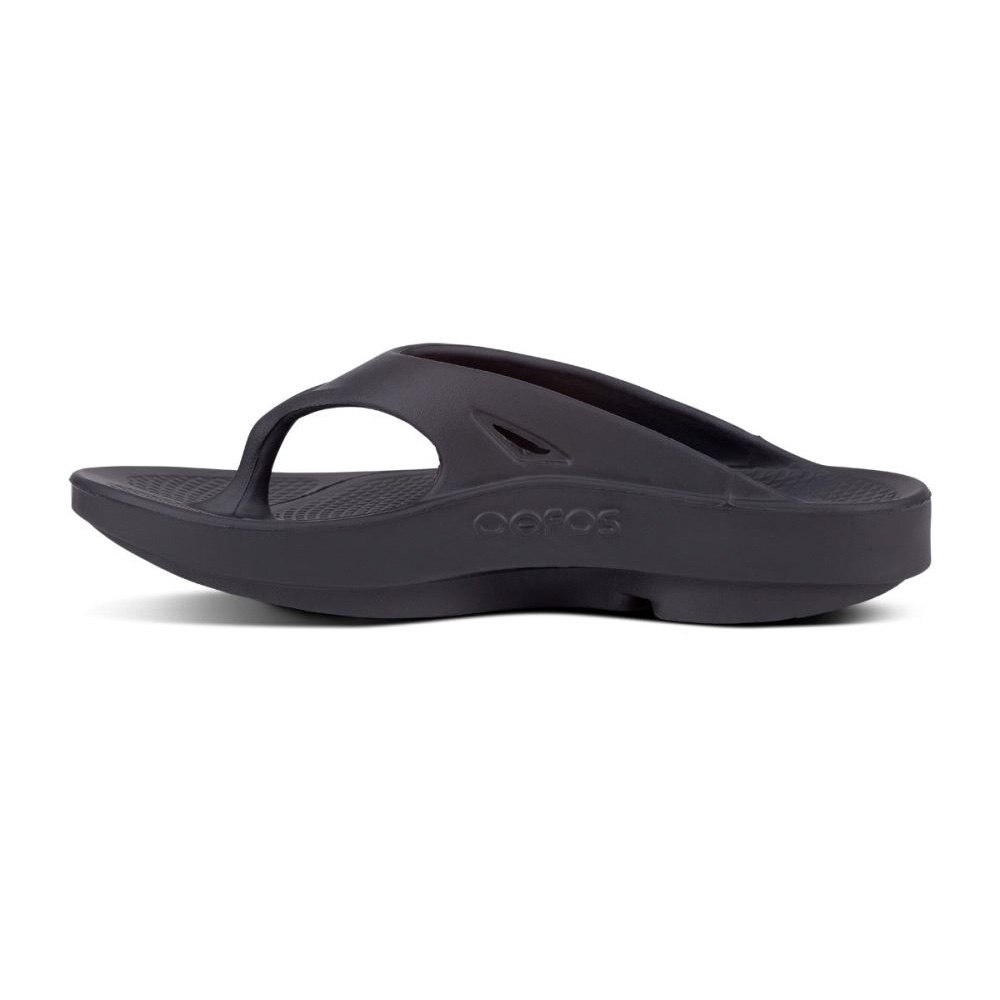 OOFOS OOriginal Sandal Fekete | 6W29PIO