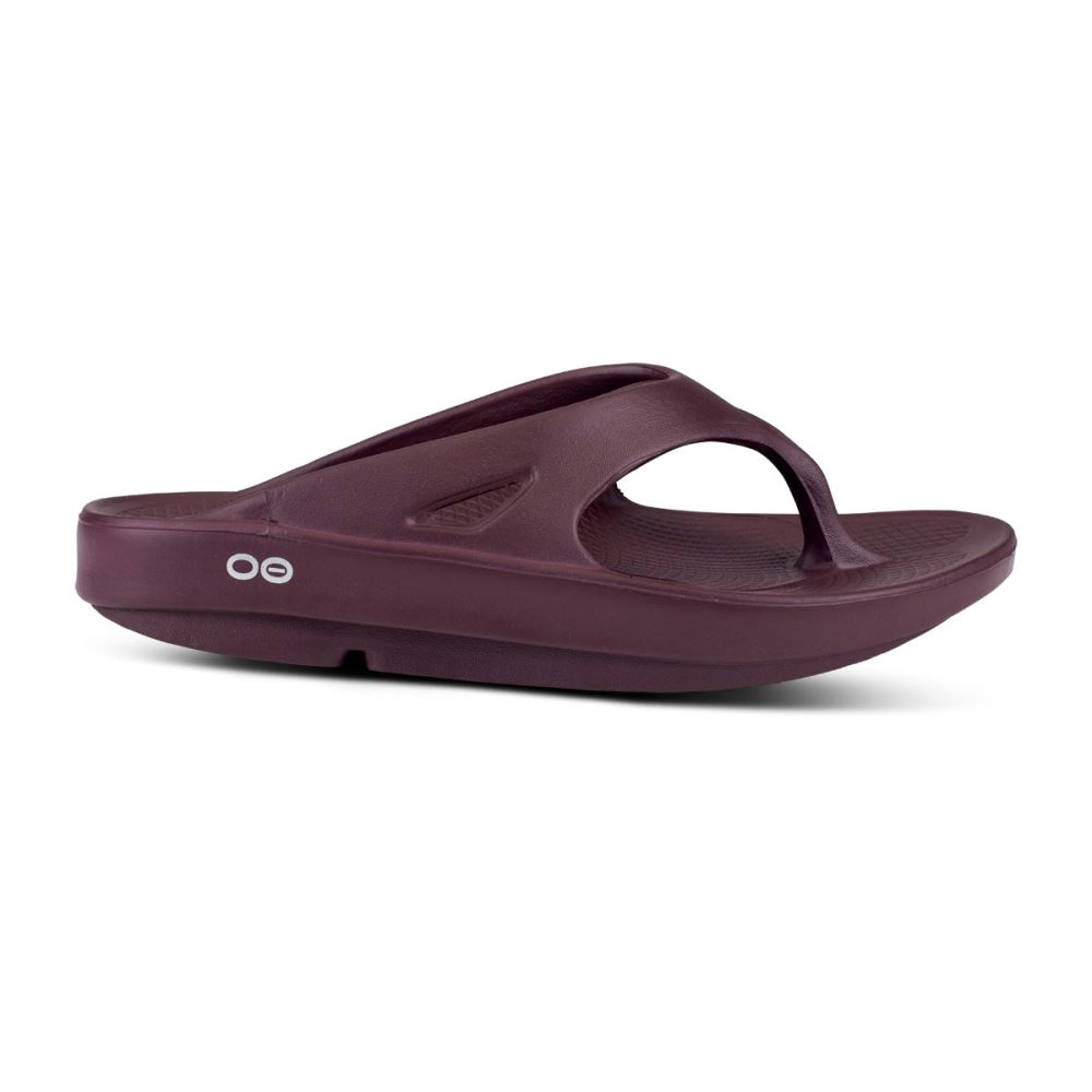 OOFOS OOriginal Sandal Sötétpiros | 1FAETXB