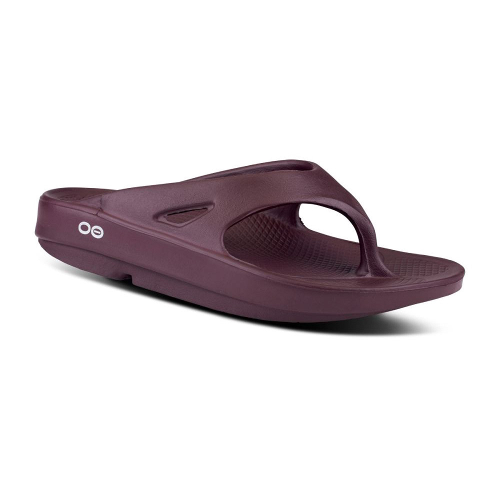 OOFOS OOriginal Sandal Sötétpiros | 1FAETXB