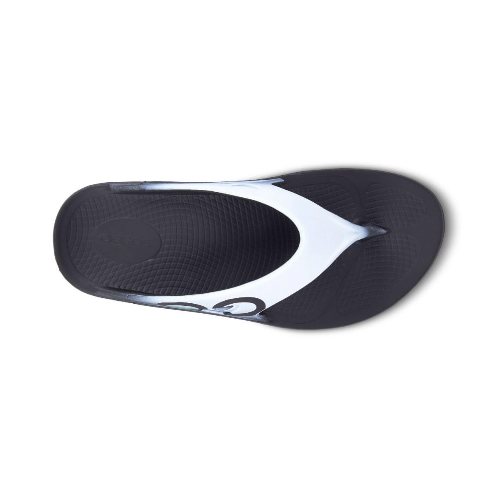 OOFOS OOriginal Sport Sandal Fekete | 3W26ECL