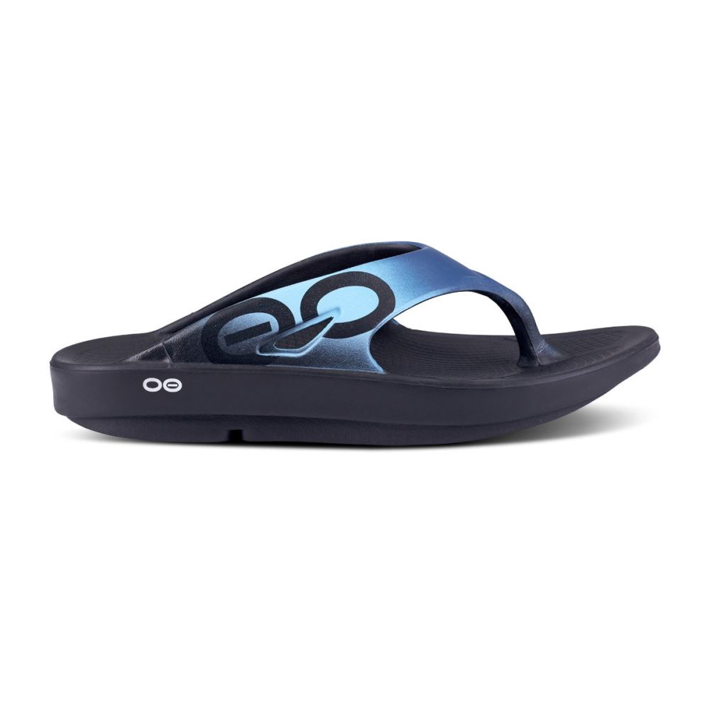 OOFOS OOriginal Sport Sandal Világos Kék Fekete | NG2XQ2N