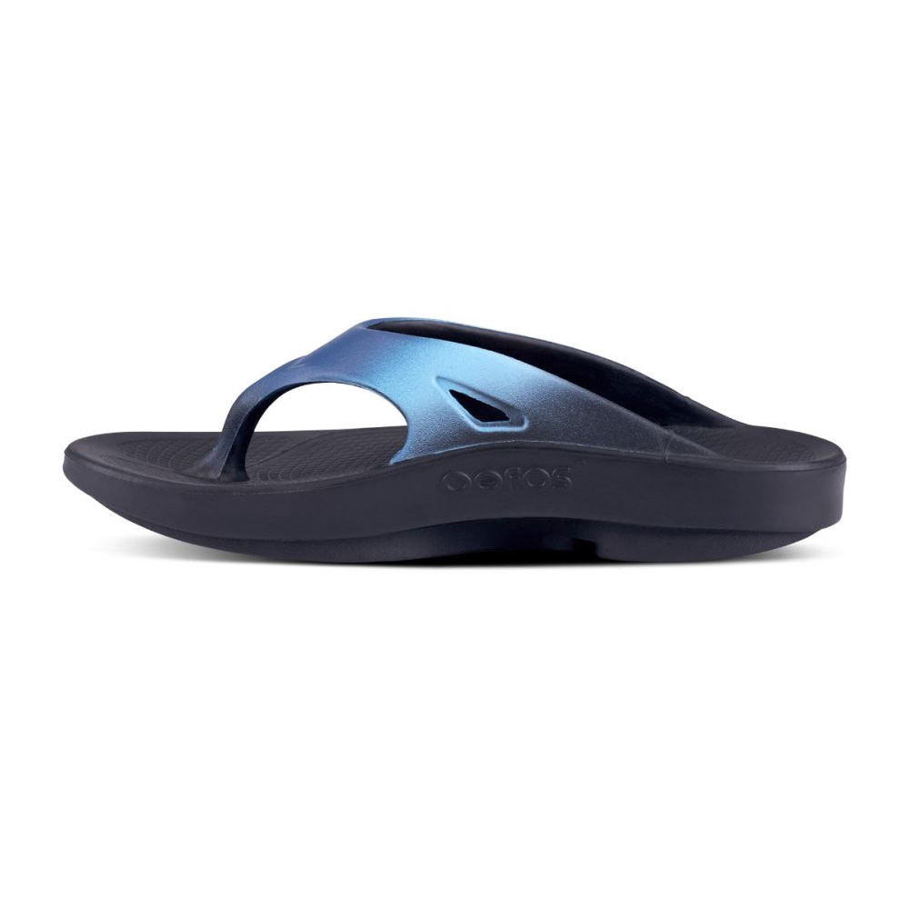 OOFOS OOriginal Sport Sandal Világos Kék Fekete | NG2XQ2N