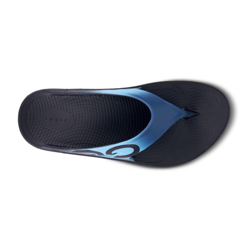 OOFOS OOriginal Sport Sandal Világos Kék Fekete | NG2XQ2N