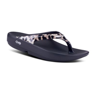 OOFOS OOlala Limited Sandal Fekete | 1R9ZAVE