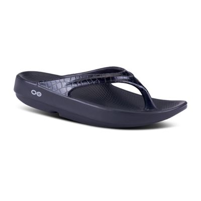 OOFOS OOlala Limited Sandal Fekete | M5O3K3J