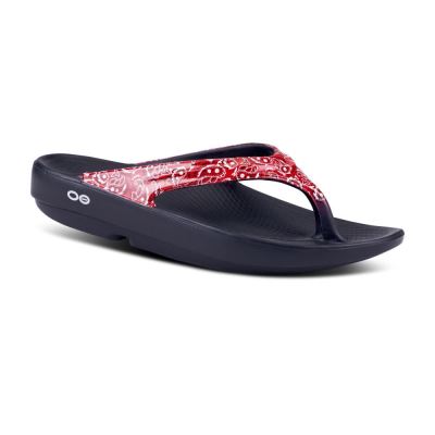 OOFOS OOlala Limited Sandal Piros | 6EIMK2F